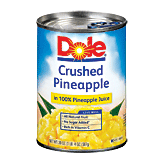 Dole Canned Fruit Pineapple Crushed In 100% Pineapple Juice Full-Size Picture